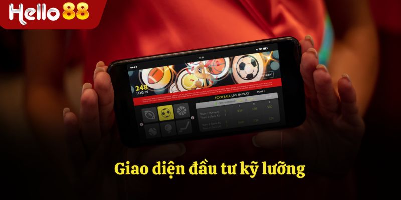 Giao diện đẹp mắt